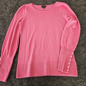 Talbot's Barbie pink pretty sweater